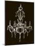 Elegant Chandelier II-Ethan Harper-Mounted Art Print