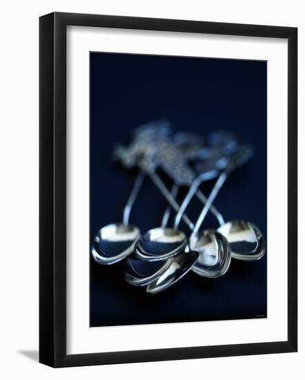 Elegant Coffee Spoons-Tanya Zouev-Framed Photographic Print