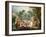 Elegant Company, Out of Doors with the Arrival of the Bridal Couple-Jean Antoine Watteau-Framed Giclee Print