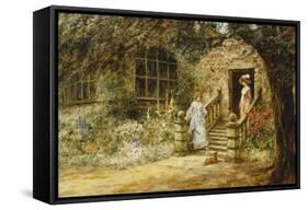 Elegant Conversation-Henry John Yeend King-Framed Stretched Canvas