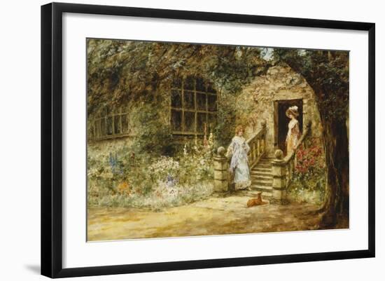 Elegant Conversation-Henry John Yeend King-Framed Giclee Print