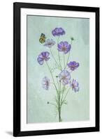 Elegant Cosmos Flowers-Lydia Jacobs-Framed Photographic Print