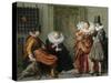 Elegant Couples Courting-Willem Pietersz Buytewech-Stretched Canvas