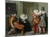 Elegant Couples Courting-Willem Pietersz Buytewech-Mounted Art Print