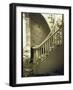 Elegant Curving Stairway Amid Rubble in Building under Demolition, in New York City-Walker Evans-Framed Photographic Print