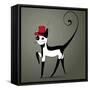 Elegant Decorative Cat-salenko-Framed Stretched Canvas