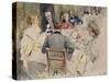 Elegant Dinner Party-Jean B?raud-Stretched Canvas