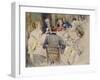 Elegant Dinner Party-Jean B?raud-Framed Giclee Print