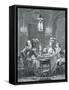 Elegant Dinner-Jean-Michel Moreau the Younger-Framed Stretched Canvas