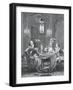 Elegant Dinner-Jean-Michel Moreau the Younger-Framed Giclee Print