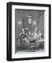 Elegant Dinner-Jean-Michel Moreau the Younger-Framed Giclee Print