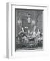 Elegant Dinner-Jean-Michel Moreau the Younger-Framed Giclee Print