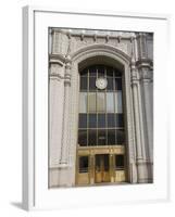 Elegant Entrance to the Wrigley Building, North Michigan Avenue, Chicago, Illinois, USA-Amanda Hall-Framed Photographic Print