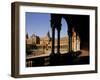 Elegant Facade of Plaza De Espana, Seville, Andalucia, Spain-Ian Aitken-Framed Photographic Print