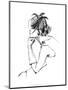 Elegant Fashion Study II-Ethan Harper-Mounted Art Print