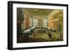 Elegant Figures Congregating in a Banqueting Hall-Louis de Caullery-Framed Giclee Print