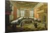 Elegant Figures Congregating in a Banqueting Hall-Louis de Caullery-Mounted Giclee Print
