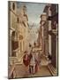 Elegant figures in an Italianate Renaissance Street-Sebastian Vrancx-Mounted Giclee Print