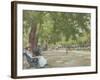 Elegant Figures, Rotten Row, Hyde Park, London-Count Girolamo Pieri Nerli-Framed Giclee Print