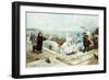 Elegant Figures Watching the Regatta, 1889-Georges Clairin-Framed Giclee Print