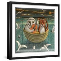 Elegant Fowl, 2015-PJ Crook-Framed Giclee Print