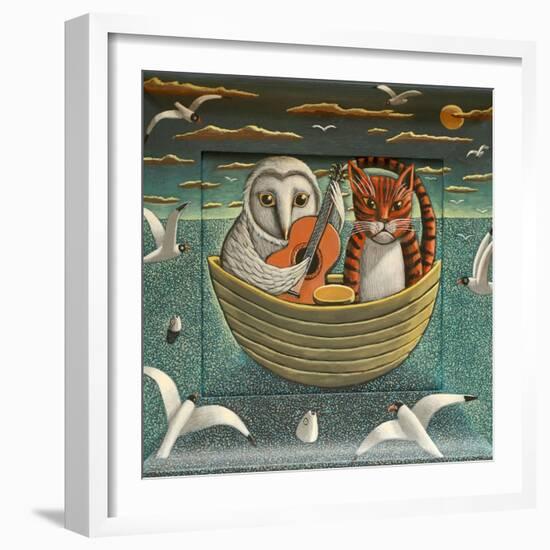 Elegant Fowl, 2015-PJ Crook-Framed Giclee Print