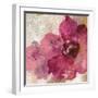 Elegant Fresco Floral Gold Flower I-Silvia Vassileva-Framed Art Print