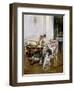 Elegant Ladies in an Interior, C.1875-Giovanni Boldini-Framed Giclee Print