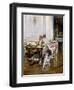 Elegant Ladies in an Interior, C.1875-Giovanni Boldini-Framed Giclee Print