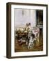 Elegant Ladies in an Interior, C.1875-Giovanni Boldini-Framed Giclee Print