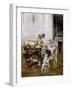 Elegant Ladies in an Interior, C.1875-Giovanni Boldini-Framed Giclee Print