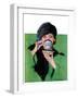 "Elegant Lady Drinking Cup of Tea,"February 20, 1926-Penrhyn Stanlaws-Framed Giclee Print