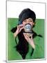 "Elegant Lady Drinking Cup of Tea,"February 20, 1926-Penrhyn Stanlaws-Mounted Giclee Print