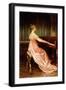 Elegant Lady Seated at Piano-Forte-Joseph Frederic Soulacroix-Framed Giclee Print