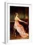 Elegant Lady Seated at Piano-Forte-Joseph Frederic Soulacroix-Framed Giclee Print