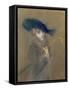 Elegant Lady-Paul Cesar Helleu-Framed Stretched Canvas