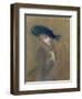 Elegant Lady-Paul Cesar Helleu-Framed Giclee Print