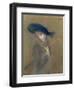 Elegant Lady-Paul Cesar Helleu-Framed Giclee Print