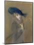 Elegant Lady-Paul Cesar Helleu-Mounted Giclee Print