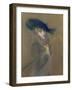 Elegant Lady-Paul Cesar Helleu-Framed Giclee Print