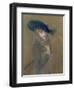 Elegant Lady-Paul Cesar Helleu-Framed Giclee Print