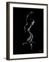 Elegant Lines IV-Deborah Pearce-Framed Giclee Print