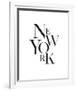 Elegant New York-Joni Whyte-Framed Giclee Print