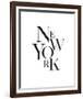 Elegant New York-Joni Whyte-Framed Giclee Print