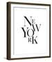 Elegant New York-Joni Whyte-Framed Giclee Print