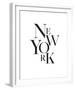 Elegant New York-Joni Whyte-Framed Giclee Print