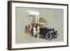 Elegant Old-Style Touring-null-Framed Art Print