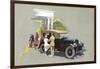 Elegant Old-Style Touring-null-Framed Art Print