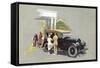 Elegant Old-Style Touring-null-Framed Stretched Canvas