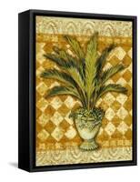 Elegant Palms I-Kathleen Denis-Framed Stretched Canvas